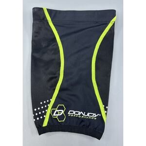 DonJoy Performance Knee Brace Short Undersleeve Size Small Black Slime Green